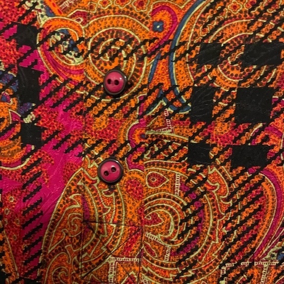 Carlisle silk paisley blouse. - Picture 3 of 7